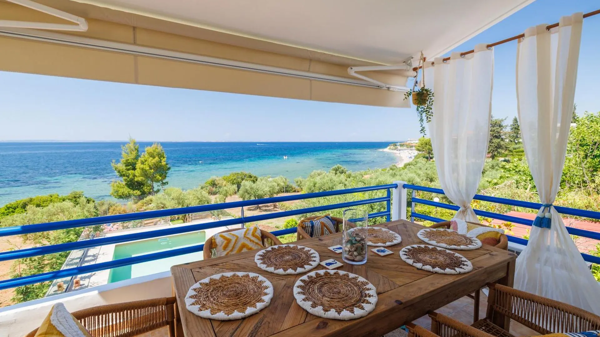Villa Halkidiki Boho Pool Beach House Gerakini