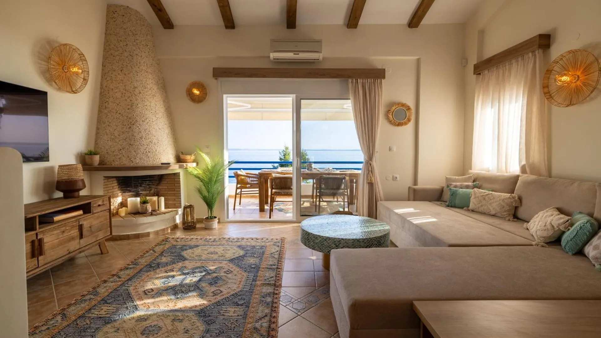 Halkidiki Boho Pool Beach House Gerakini