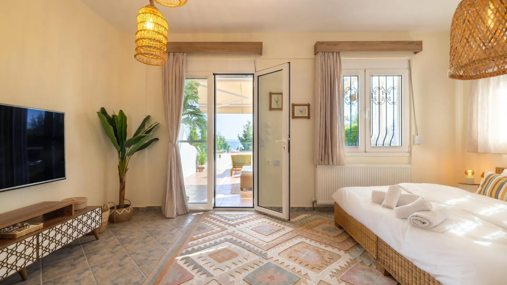 Halkidiki Boho Pool Beach House Gerakini
